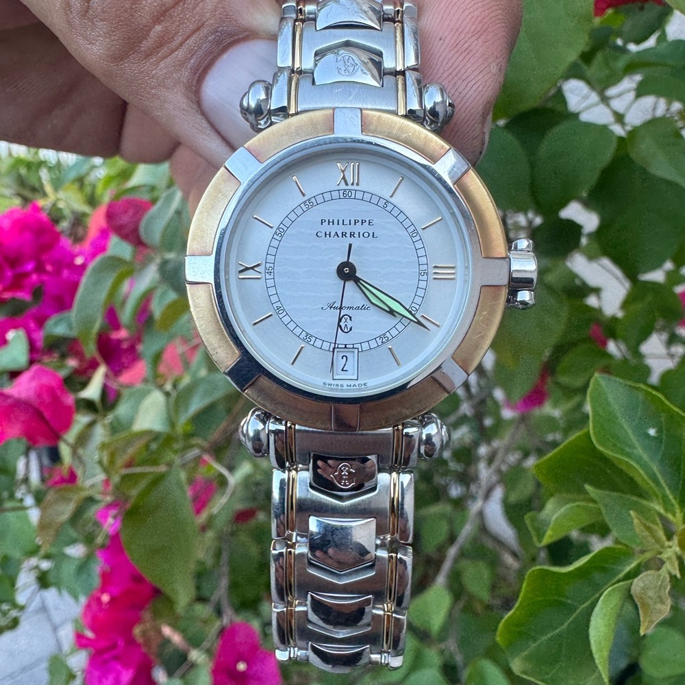 Philippe Charriol Christopher Columbus  18k Gold Automatic Watch 059971001